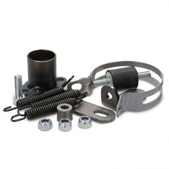 Escape Voca Carbon Racing 80cc saída por baixo do banco Aprilia RS >2006 / Derbi GPR >2004