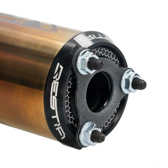 Silenciador Voca Bestia Titanium titânio brilhante