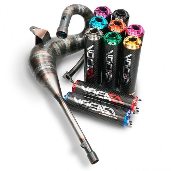 Escape Voca Cross Carbono 80/90cc Rieju MRX / SMX 50