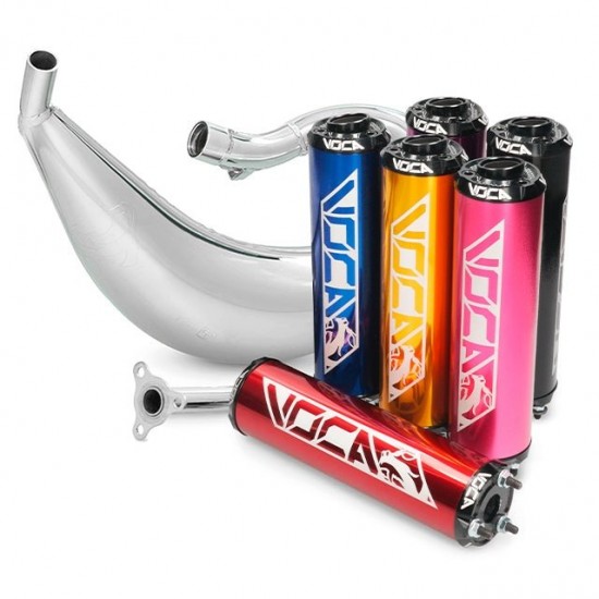 Escape Voca Cross Cromado 50/70cc (CE) Derbi Senda/DRD / Aprilia RX/SX