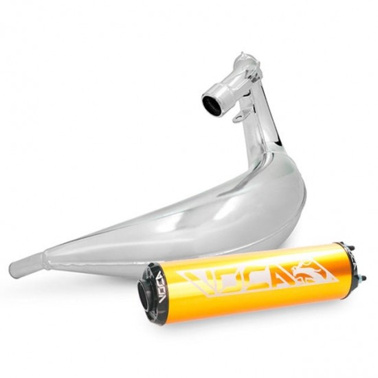 Escape Voca Cross Cromado 50/70cc (CE) Derbi Senda/DRD / Aprilia RX/SX