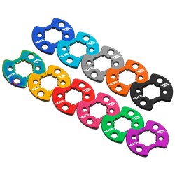 Chapa de fecho do pinhão Voca CNC Derbi Euro 2 / 3 / 4