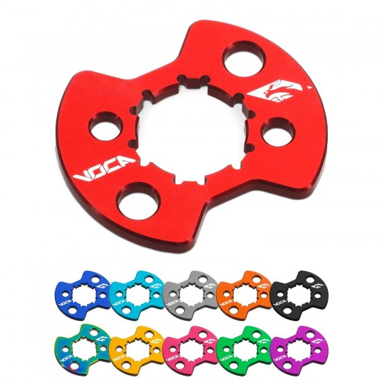 Chapa de fecho do pinhão Voca CNC Derbi Euro 2 / 3 / 4