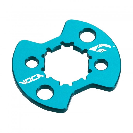 Chapa de fecho do pinhão Voca CNC Derbi Euro 2 / 3 / 4