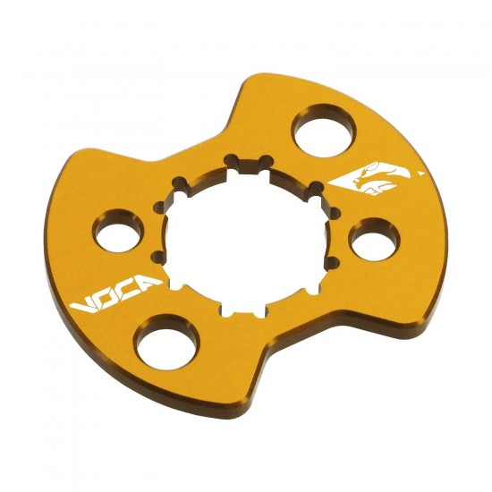 Chapa de fecho do pinhão Voca CNC Derbi Euro 2 / 3 / 4