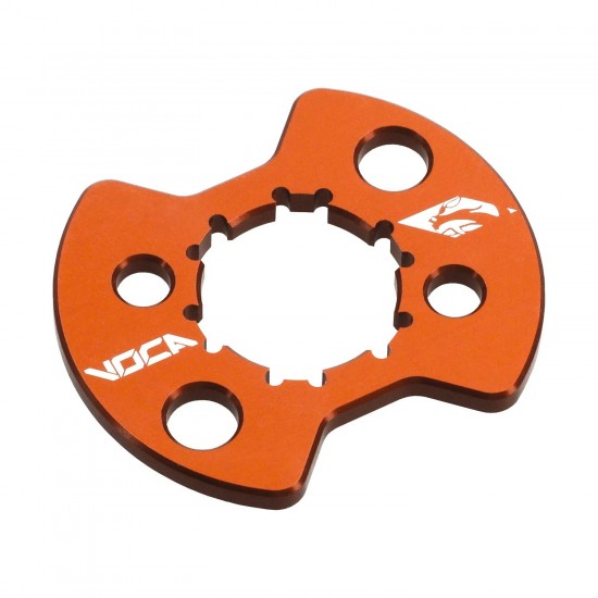 Chapa de fecho do pinhão Voca CNC Derbi Euro 2 / 3 / 4