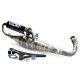 Escape Voca Corse preto Piaggio Scooter 125/150cc 2T