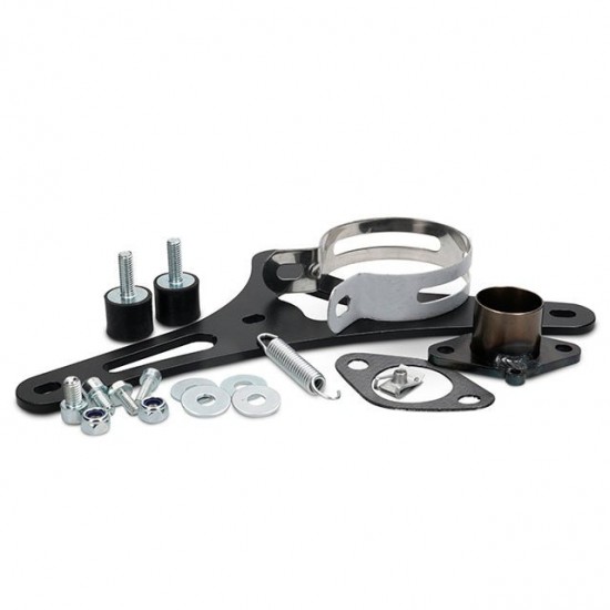 Escape Voca Corse preto Piaggio Scooter 125/150cc 2T