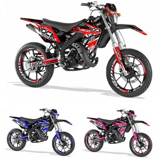 Kit de autocolantes Voca Bestia 32 autocolantes Rieju MRT 50cc 09-21