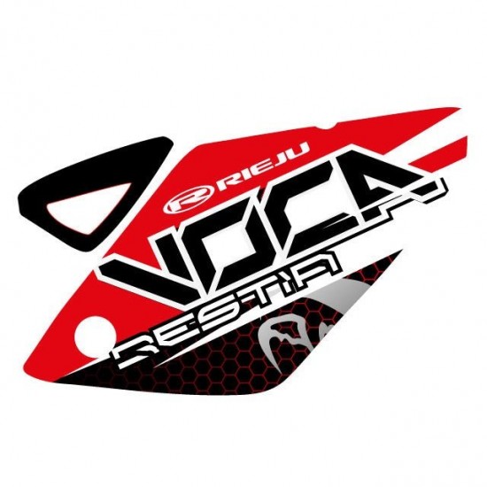 Kit de autocolantes Voca Bestia 32 autocolantes Rieju MRT 50cc 09-21