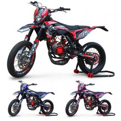 Kit de autocolantes Voca Bestia 19 autocolantes Sherco 50cc