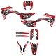 Kit de autocolantes Voca Bestia 19 autocolantes Sherco 50cc