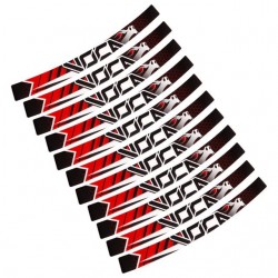 Kit de vinis para jantes marchas 50cc dianteira e traseira Voca