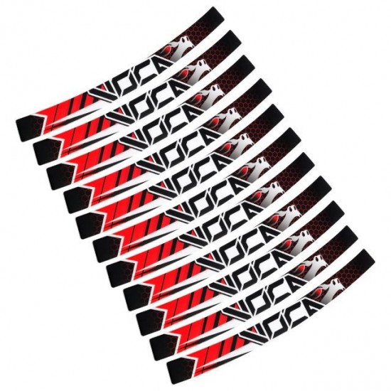 Kit de vinis para jantes marchas 50cc dianteira e traseira Voca