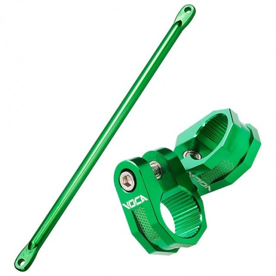 Barra de reforço de guiador com abraçadeiras CNC Voca