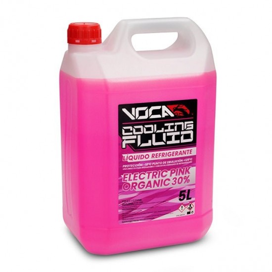 Líquido refrigerante Voca Tech Care PINK 30% cor-de-rosa 5 litros