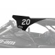 Placa de Numero Racing Xrw Can Am Maverick X3