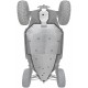 Kit Proteção Central Xrw CFMOTO ZFORCE Z10