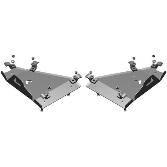  Proteção Triângulos Xrw Alumínio Kawasaki Kfx 700