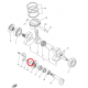 Anilha Contra Balanço Original 90215-14287-00 Yamaha Yfz 450r