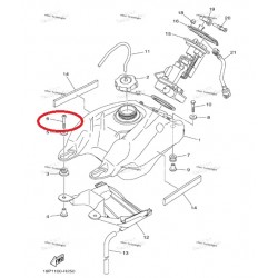 Parafuso Deposito Gasolina 92012-06040 Original Yamaha Yfz 450r