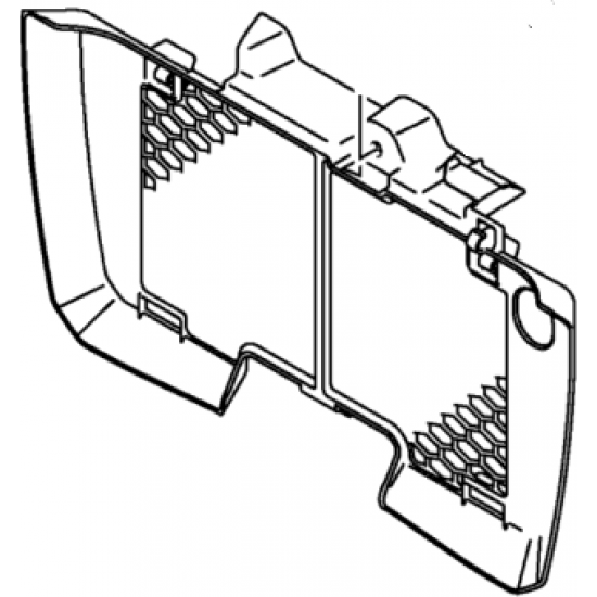 Plastico Radiador Yamaha Yfz 450r 