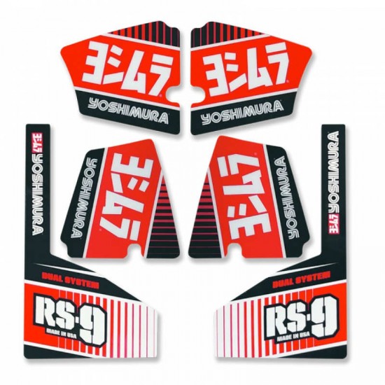 Autocolante Escape Yoshimura Rs9 Autocolante Escape Yoshimura Rs9