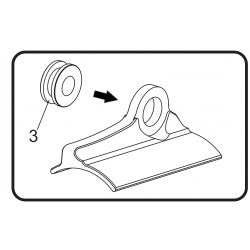 Sinobloco / Borracha de Escape Yoshimura RS4