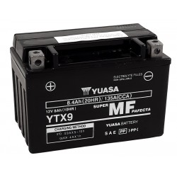 Bateria Yuasa YTX9 Ativada de fábrica