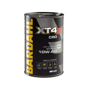Óleo Motor 4T 100% Sintético Bardahl XT4-S C60 10W60 1 L
