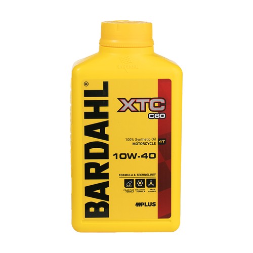 Óleo Motor 4T 100% Sintético Bardahl XTC C60 10W40 1 L