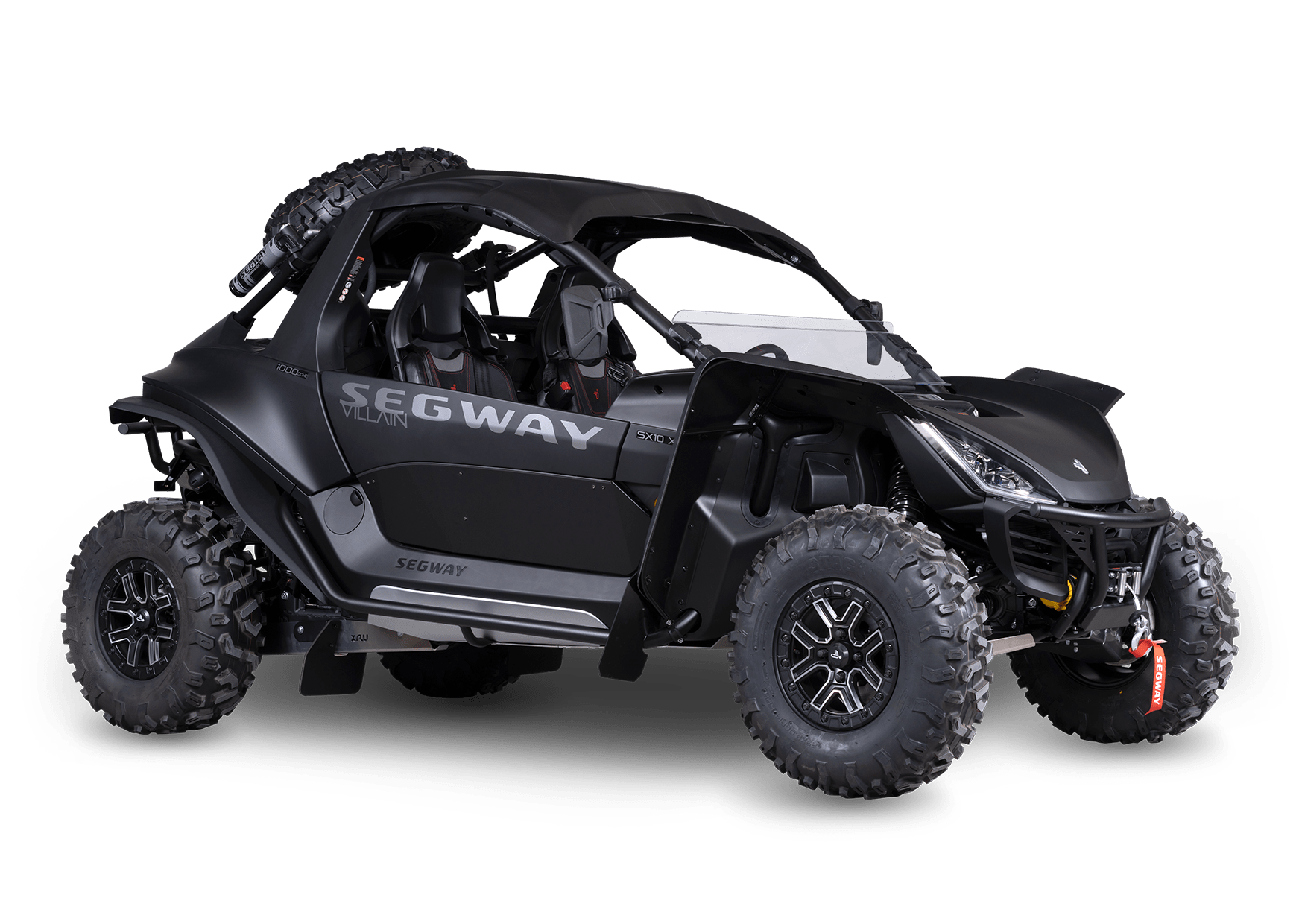 SSV SEGWAY Villain SX10 X K-MAN Black Edition Preto