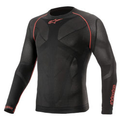 Camisola Térmica Alpinestars Ride Tech V2 Top LS Summer Black