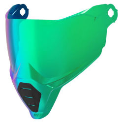 Viseira Icon Ultrashield Cashmoney Green