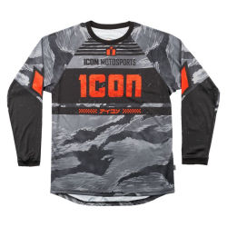 Camisola Icon Tiger's Blood Black / Camo Gray